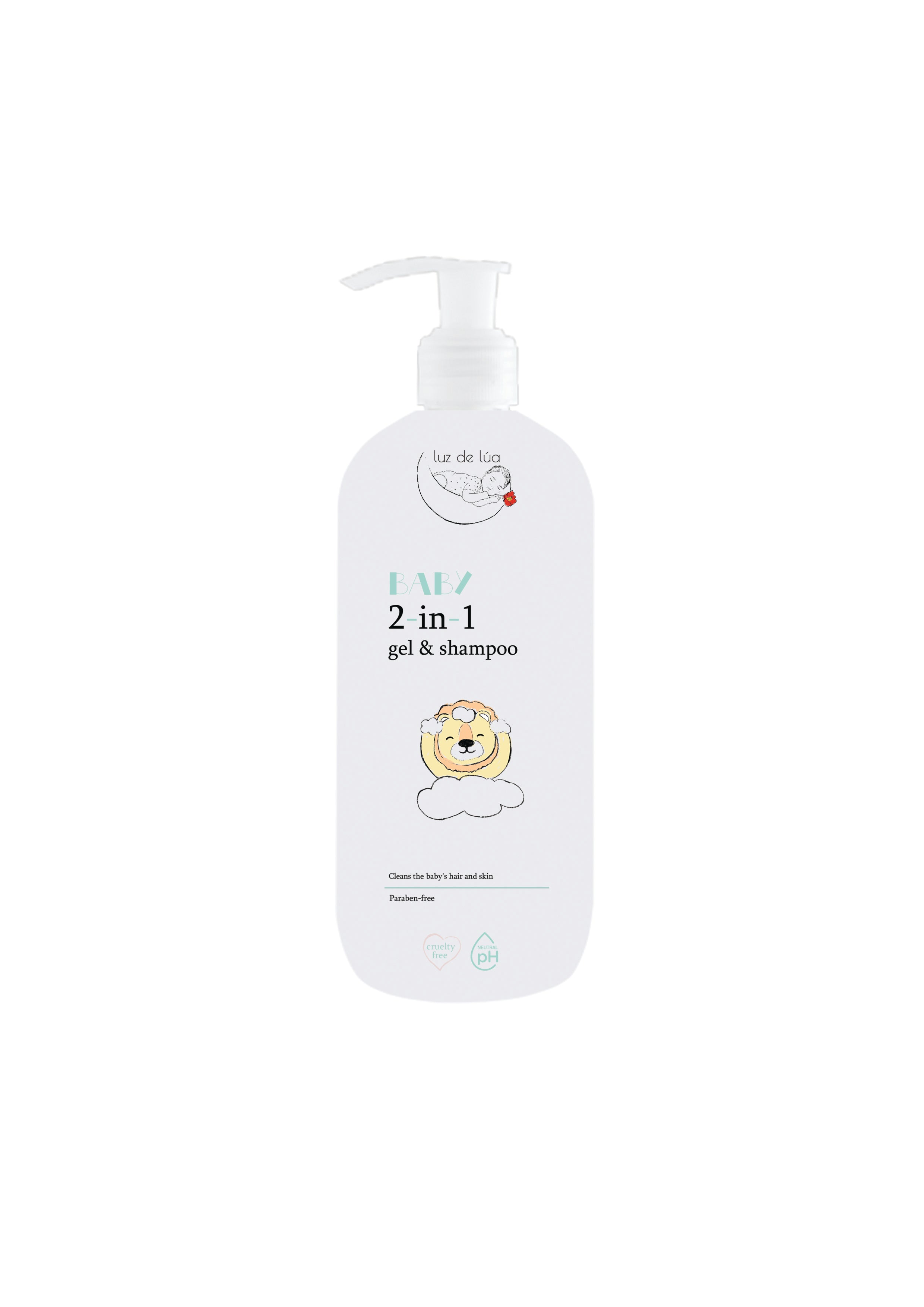 Baby 2 In 1 Shampoo and Gel 500ml